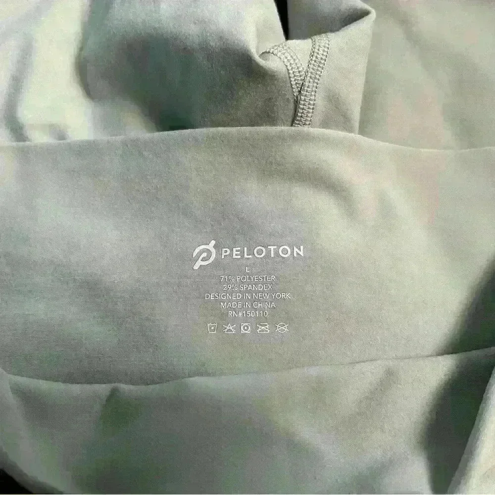 Peloton Mint Green Leggings Size Large - Picture 3 of 8